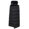 Rick Owens Sleeveless Quilted Puffer Gilet In Black