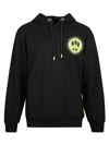 Barrow Graphic-print Drawstring Hoodie In Black