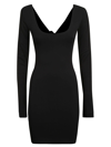Rotate Birger Christensen Juno Bodycon Minidress In Black