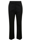 JIL SANDER STRAIGHT LEG PLAIN CROPPED TROUSERS