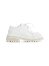Marsèll Carro Chunky Sole Derby Shoes In Bianco Optical
