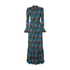 La Doublej Visconti Maxi Dress In Gerber