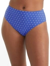 Freya Jewel Cove High-waist Bikini Bottom In Azure