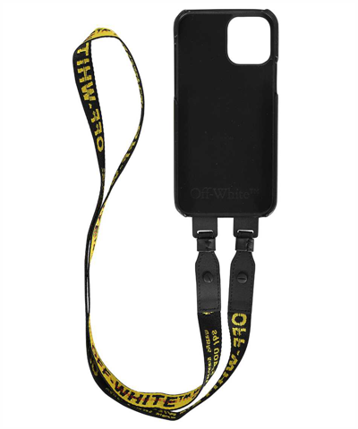 Off-white Belt Iphone 12/12 Pro Cover In Black