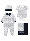 Golden Goose Star-print Babygrow Set In White