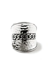 John Hardy Palu Saddle Ring In Silver