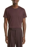 Loro Piana Silk & Cotton T-shirt In Q04ksugar Plum