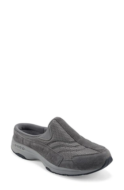 Easy Spirit Traveltime Slip-on Sneaker In Medium Gray