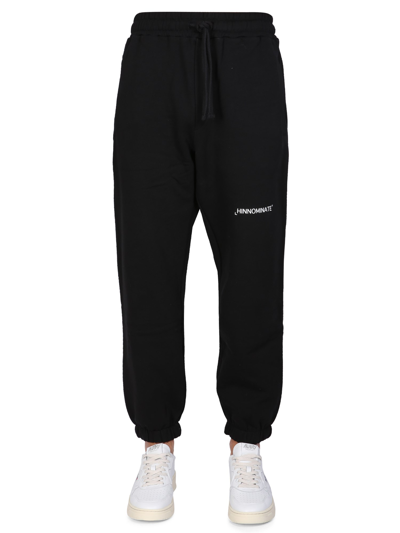 Hinnominate Jogging Pants With Logo Print In Black