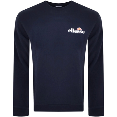 Ellesse Fierro Long Sleeved Sweatshirt Navy