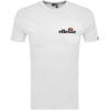 Ellesse Voodoo Logo T Shirt White In White