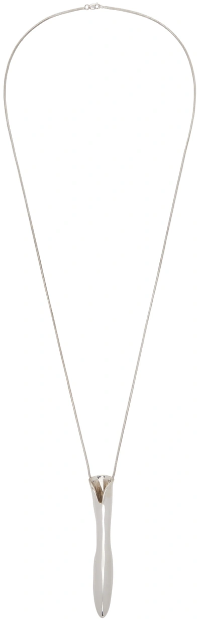 Sophie Buhai Silver Everyday Egg Necklace In Sterling Silver