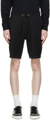Sunspel Active Relaxed-fit Stretch-jersey Shorts In Bkaa Black