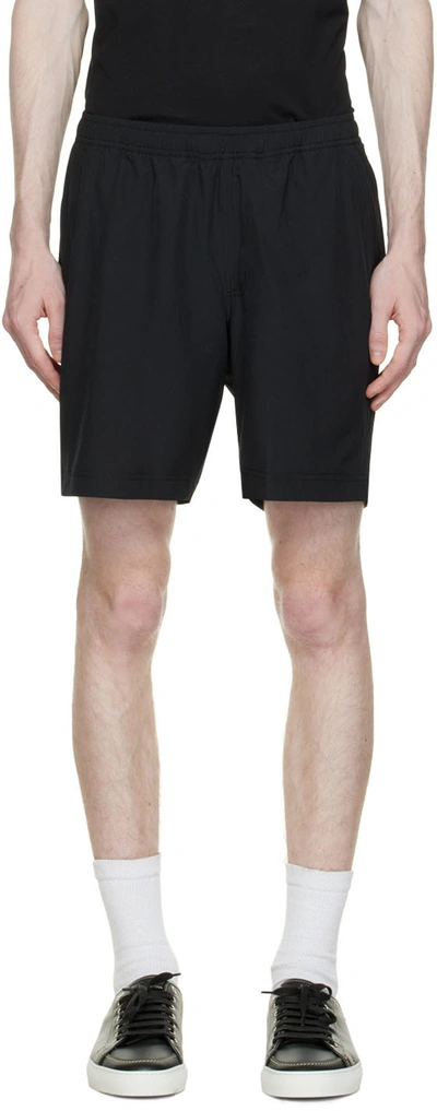 Sunspel Active Straight-leg Shell Shorts In Black