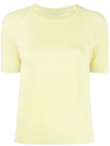 BARRIE CASHMERE SHORT-SLEEVE TOP