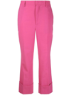 DSQUARED2 CROPPED TAILORED TROUSERS