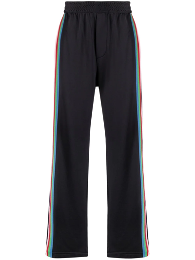 Dsquared2 Sweatpants With Side Bands In Nero