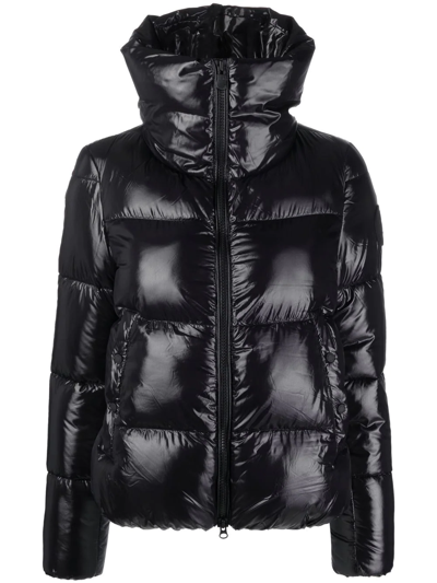 Save The Duck Isla Quilted Puffer Jacket In Black