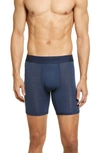 Tommy John Second Skin 6-inch Boxer Briefs In Navy