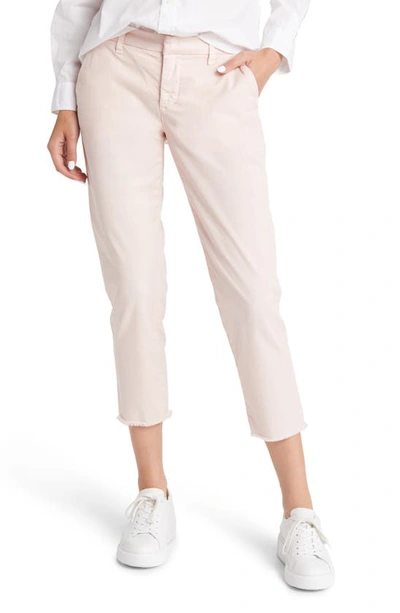 Frank & Eileen The Italian Stretch Cotton Chino Pants In Vintage Rose