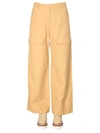 Stella Mccartney Pants In Alter Mat In Yellow