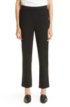 Misook Plus Size Straight-leg Knit Pull-on Pants In Black