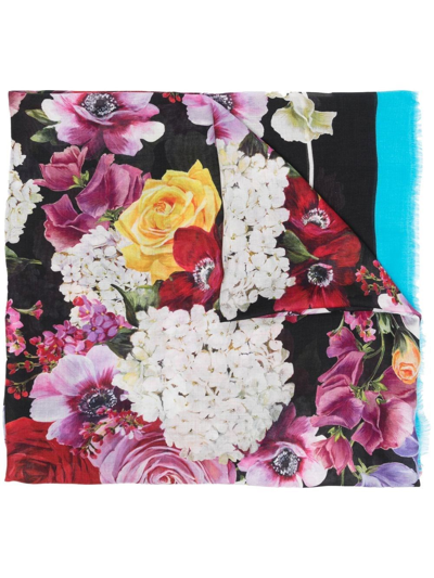 Dolce & Gabbana Lazzaro Scarf In Black