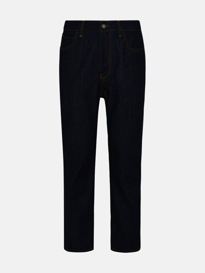 Ferrari Blue Cotton Jeans