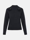 SEE BY CHLOÉ WOOL BLEND GREY SWEATER