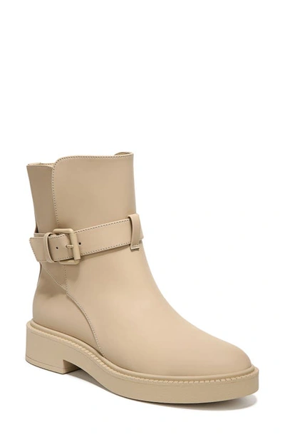 Vince Kaelyn Water-resistant Leather Buckle Boots In Nocolor