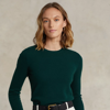 Ralph Lauren Washable Cashmere Sweater In College Green