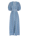 Poupette St Barth Women's Reine Floral Puff-sleeve Dress In Multi