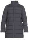 HERNO HERNO HIGH NECK QUILTED LONG DOWN JACKET