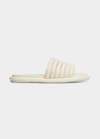 Marsèll Off-white Spalmata Flat Sandals In Milky White