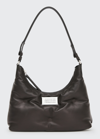 Maison Margiela Glam Slam Small Puffy Leather Shoulder Bag In Roseate