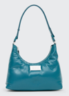 Maison Margiela Glam Slam Small Puffy Leather Shoulder Bag In Octane