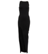 RICK OWENS CASHMERE AND WOOL MIDI DRESS