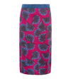 Diane Von Furstenberg Hazel Metallic Jacquard-knit Skirt In Fan Rose Pink
