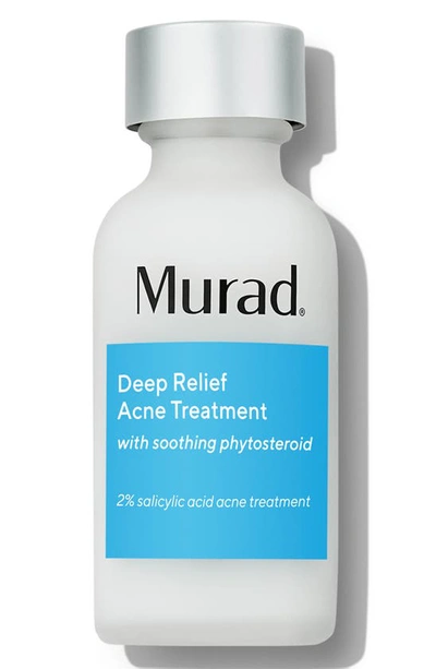 Murad Deep Relief Acne Treatment With Salicylic Acid Liquid Pimple Patch For Painful Acne 1 oz / 30 ml
