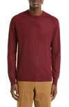 Loro Piana Crewneck Superlight Cashmere Sweater In Cherokee Red