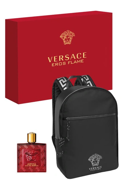 Versace Eros Flame Eau De Parfum Spray Backpack Usd $152