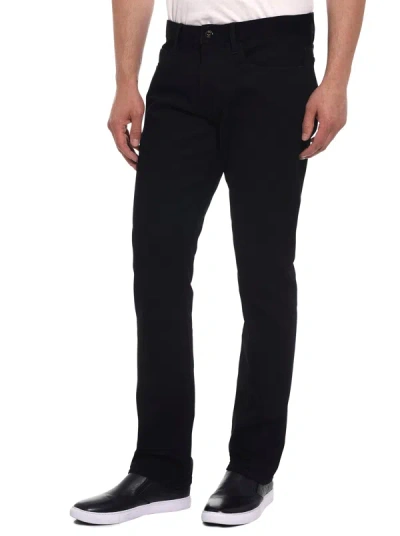 Robert Graham Men's Coleman Solid Denim Jeans In Black