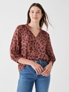 Faherty Portia Top In Montserrat Floral