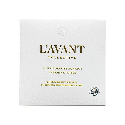 L'avant Unscented Individually Wrapped Biodegradable Cleaning Wipes In Default Title