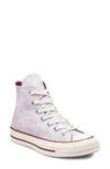 Converse Gender Inclusive Chuck Taylor® All Star® 70 High Top Sneaker In Vapor Violet/ Black