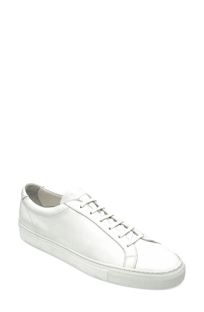 Loake Sprint Leather Sneaker In White
