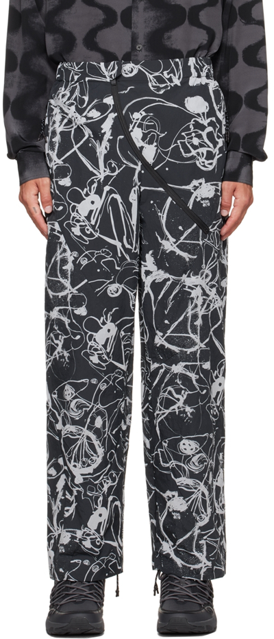 Mcq By Alexander Mcqueen Black Cyber Lounge Pants