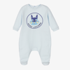 MARC JACOBS MARC JACOBS BLUE ORGANIC COTTON BABYGROW