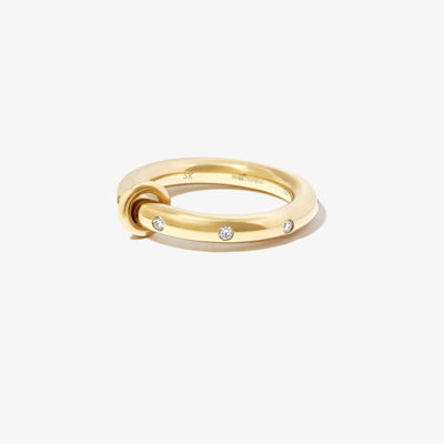 Spinelli Kilcollin 18k Yellow Gold Ovio Diamond Ring