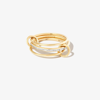 SPINELLI KILCOLLIN 18K YELLOW GOLD RHEA DIAMOND RING,G3RHEYG18343631